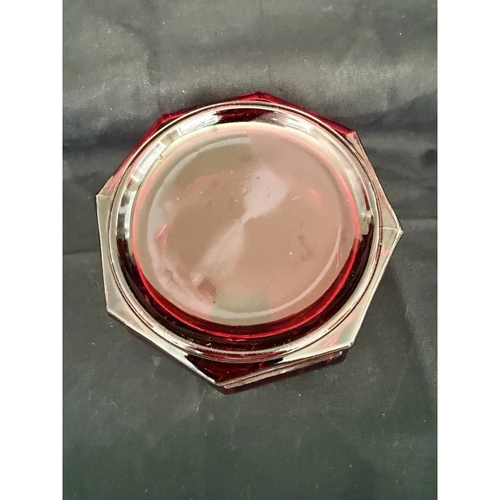 Unmarked red glass
